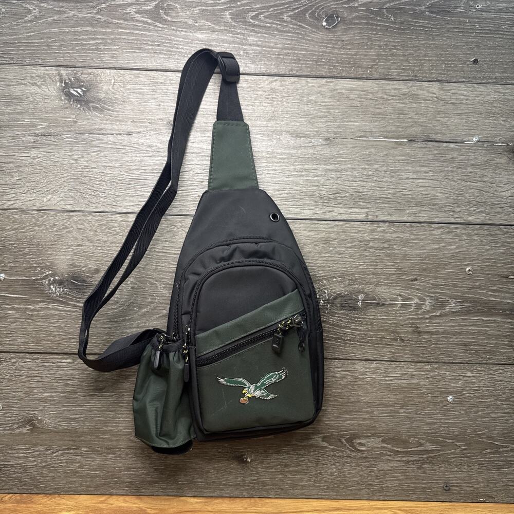 Philadelphia Eagles Sling Bag: NFL Crossbody Backpack